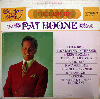 Pat Boone : The Best Of Pat Boone (LP, Comp)
