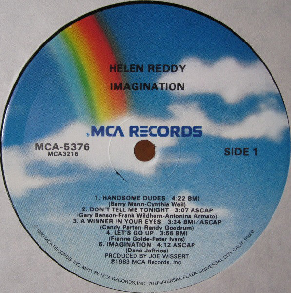 Helen Reddy : Imagination (LP, Album)