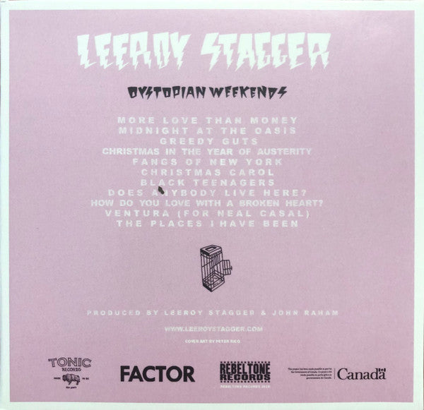 Leeroy Stagger : Dystopian Weekends (CD, Album)