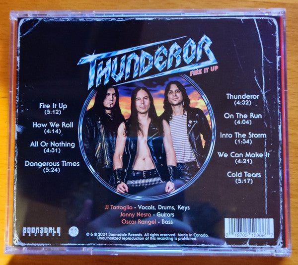 Thunderor : Fire It Up (CD, Album)