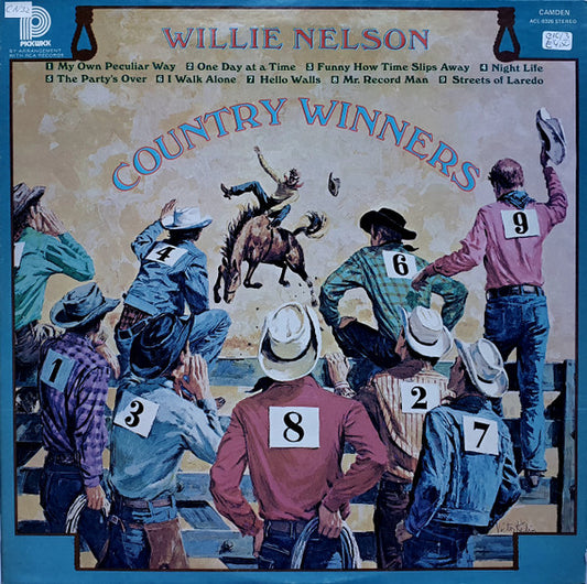 Willie Nelson : Country Winners (LP, Comp, RE)
