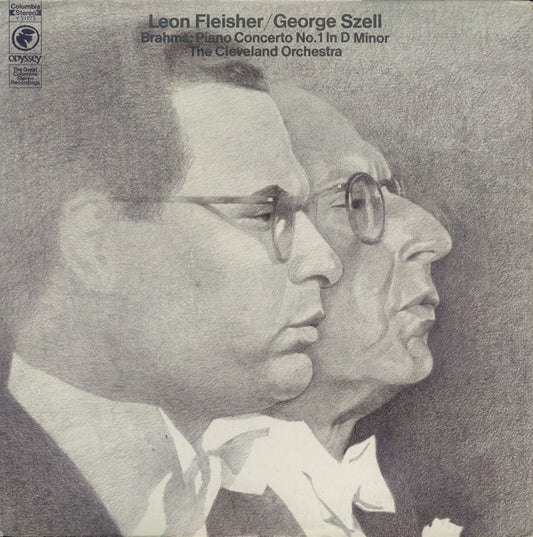 Leon Fleisher / George Szell, Johannes Brahms, The Cleveland Orchestra : Brahms: Piano Concerto No. 1 In D Minor (LP, RE)