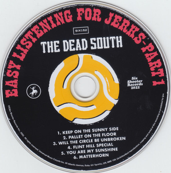 The Dead South : Easy Listening For Jerks - Part 1 (CD, EP)