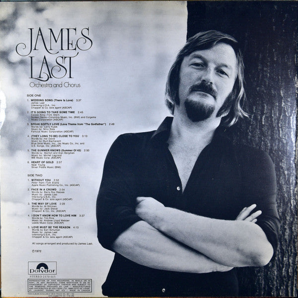 James Last : Love Must Be The Reason (LP, Album, RE)