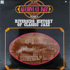 Various : Riverside History Of Classic Jazz (LP, Comp, Mono)