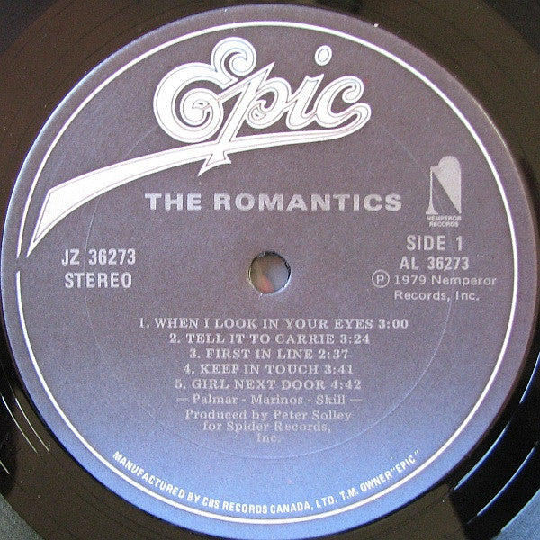 The Romantics : The Romantics (LP, Album)