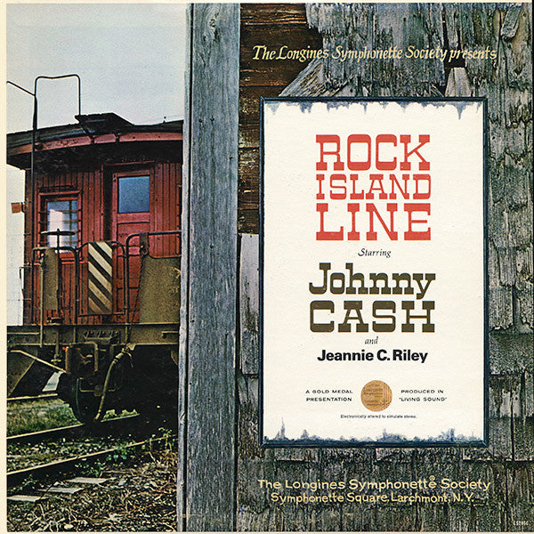 Johnny Cash And Jeannie C. Riley : Rock Island Line (LP, Comp)