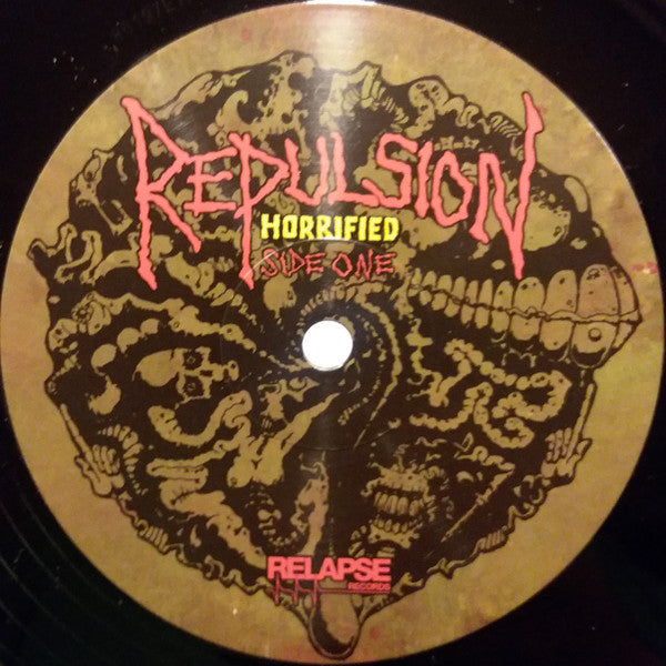 Repulsion : Horrified (LP, Album, RE, RM, 180)