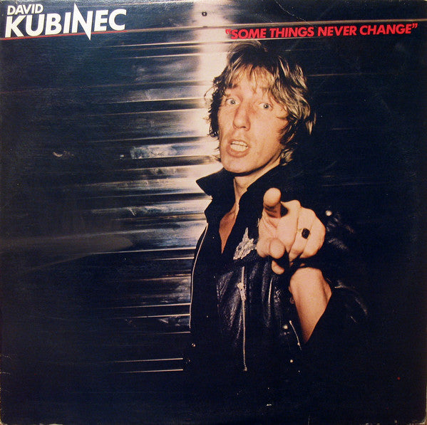 David Kubinec : Some Things Never Change (LP, Album)