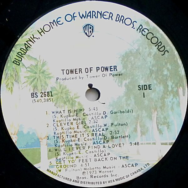 Tower Of Power : Tower Of Power (LP, Album)