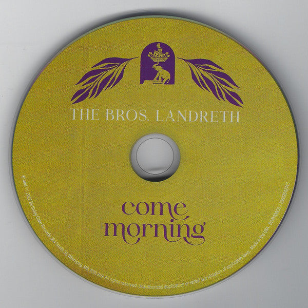 The Bros. Landreth : Come Morning (CD, Album)