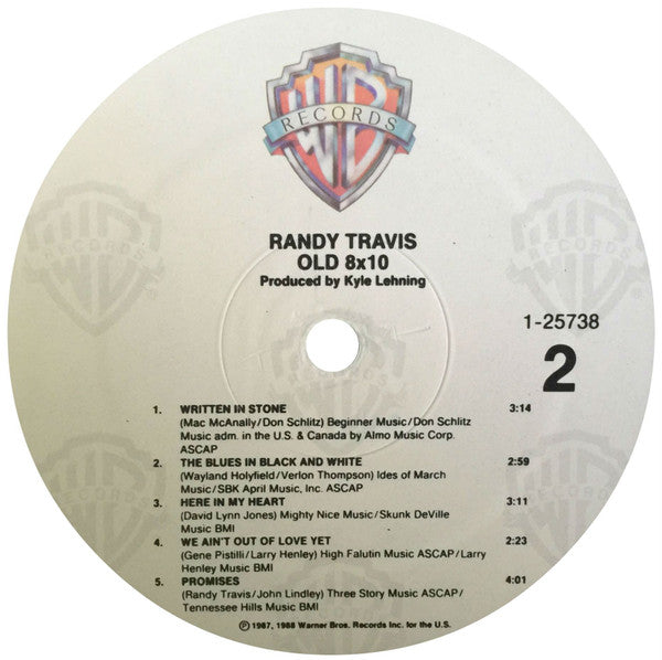 Randy Travis : Old 8x10 (LP, Album)