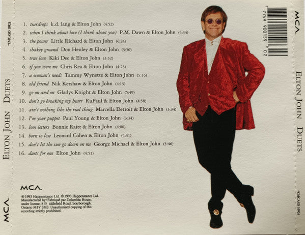 Elton John : Duets (CD, Album)