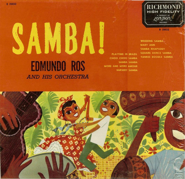 Edmundo Ros And His Orchestra* : Samba! (LP, Album)