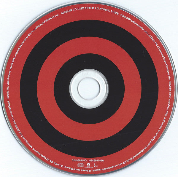 U2 : How To Dismantle An Atomic Bomb (CD, Album, Spe + DVD-V, Asp)