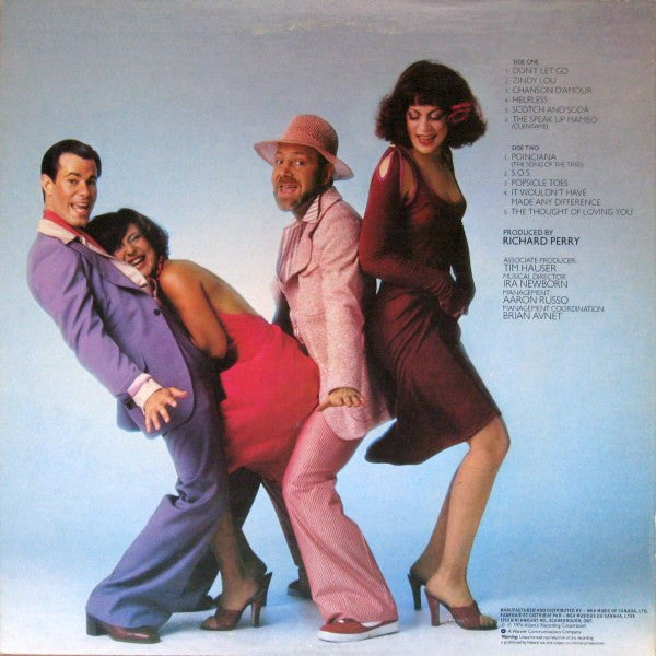 The Manhattan Transfer : Coming Out (LP, Album)