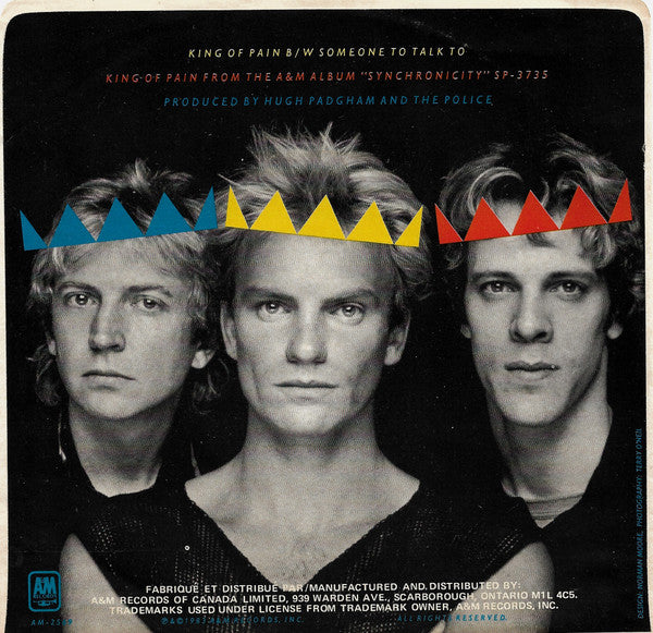 The Police : King Of Pain (7", Single)