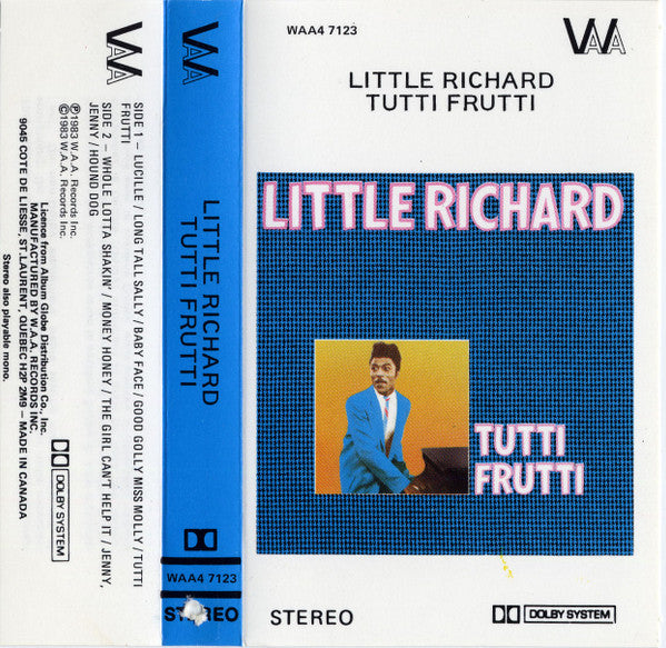 Little Richard : Tutti Frutti (Cass, Comp, Dol)