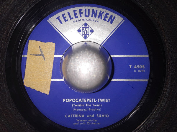 Caterina Und Silvio : Popocatepetl-Twist / The Peppermint-Twist (7", Single)