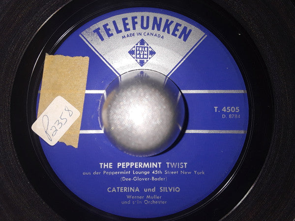 Caterina Und Silvio : Popocatepetl-Twist / The Peppermint-Twist (7", Single)