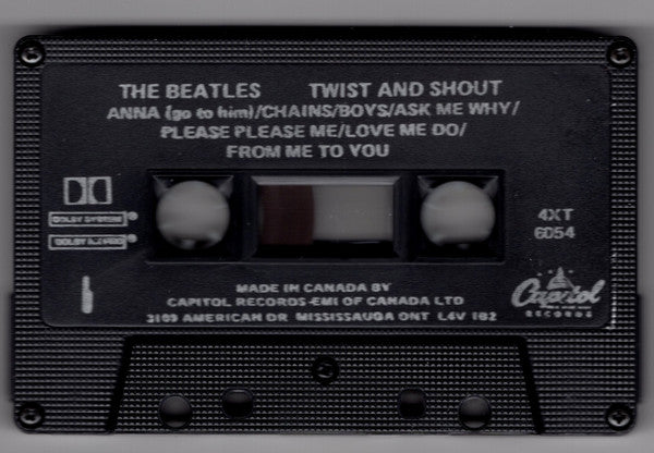 The Beatles : Twist And Shout (Cass, Album, Comp, RE)