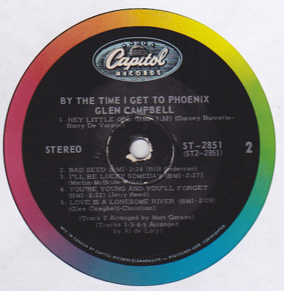 Glen Campbell : By The Time I Get To Phoenix (LP, Album)