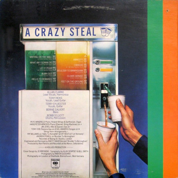 The Hollies : A Crazy Steal (LP, Album)