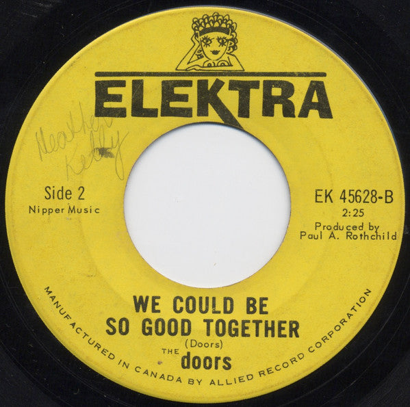 The Doors : Unknown Soldier / We Could Be So Good Together (7", Single)