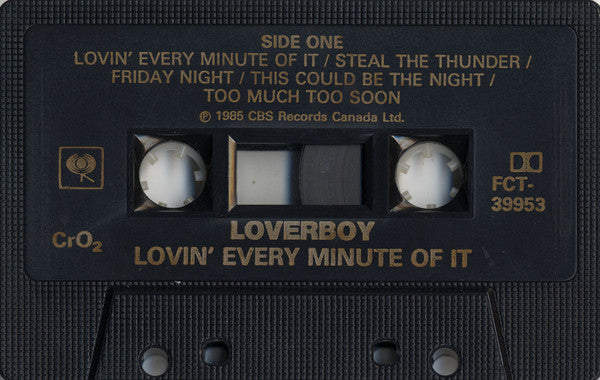 Loverboy : Lovin' Every Minute Of It (Cass, Album)