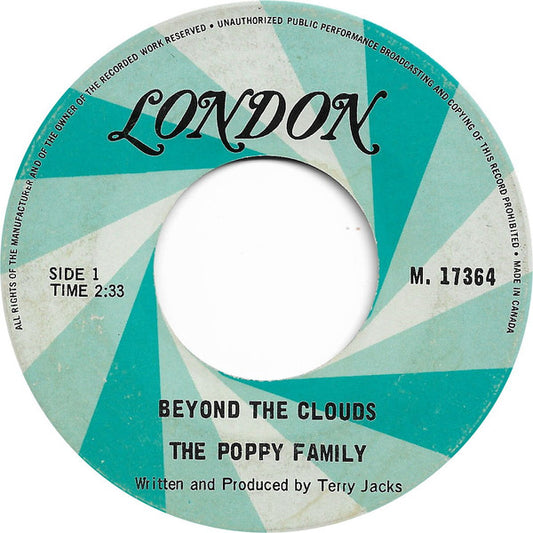 The Poppy Family : Beyond The Clouds / Free From The City (7")