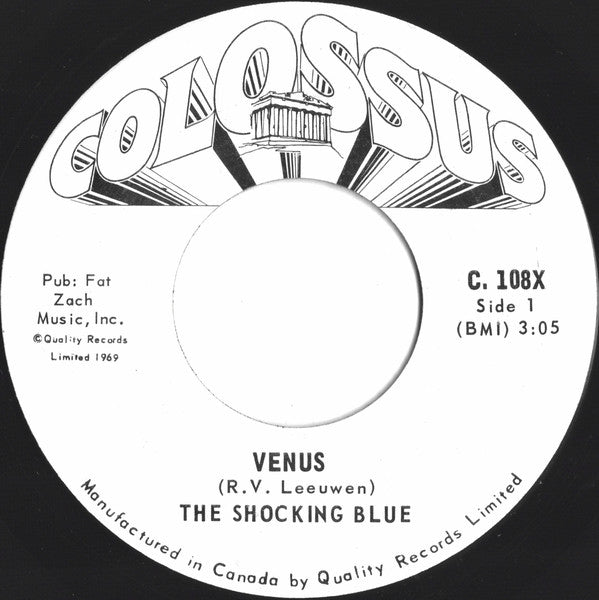 Shocking Blue : Venus (7", Single)