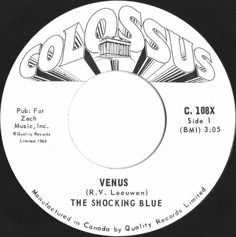 Shocking Blue : Venus (7", Single)