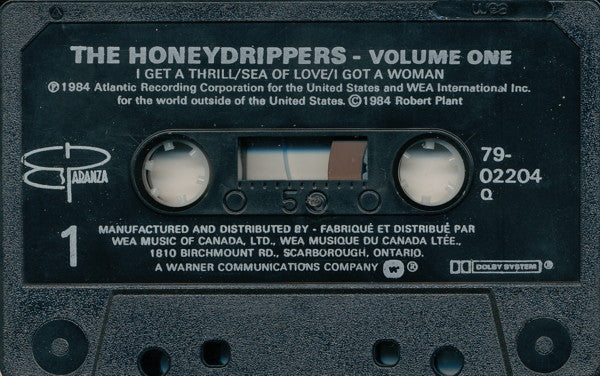 The Honeydrippers : Volume One (Cass, Dol)