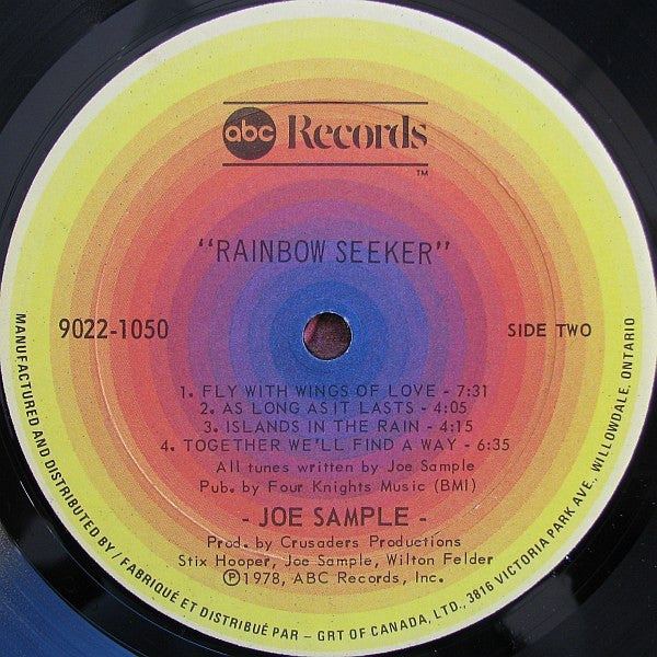 Buy Joe Sample : Rainbow Seeker (LP, Album) Online for a