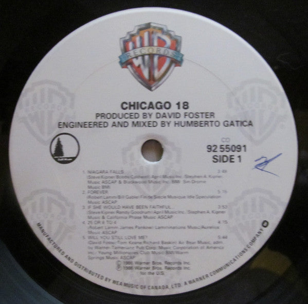 Chicago (2) : Chicago 18 (LP, Album)