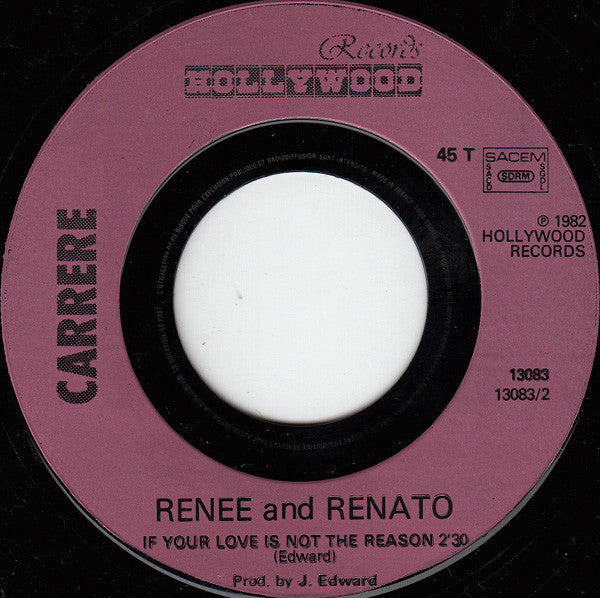 Renée & Renato : Save Your Love (7", Single)