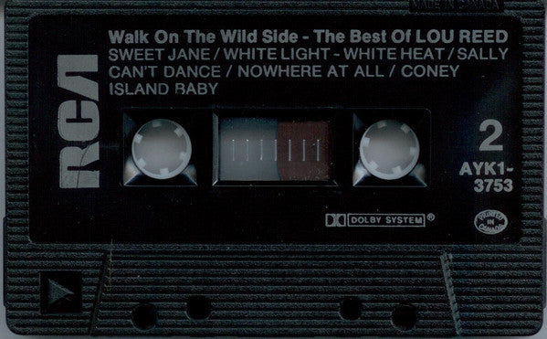 Lou Reed : Walk On The Wild Side - The Best Of Lou Reed (Cass, Comp, Dol)