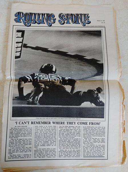 Janis Joplin Rolling Stone Magazine No. 29 March 15, 1969