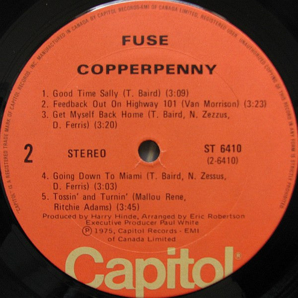 Rich Wamil & Copperpenny : Fuse (LP, Album)