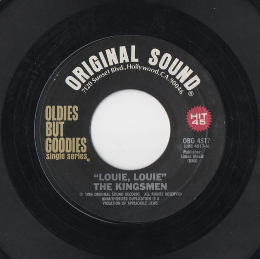 The Kingsmen / Dyke & The Blazers : Louie, Louie / Shot Gun Slim (7", Single, RE)
