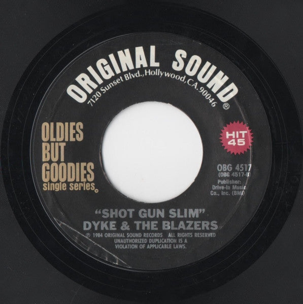 The Kingsmen / Dyke & The Blazers : Louie, Louie / Shot Gun Slim (7", Single, RE)
