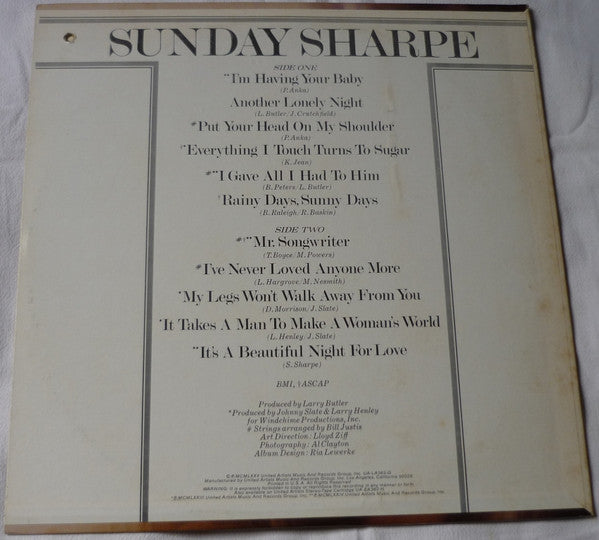 Sunday Sharpe : I'm Having Your Baby (LP)
