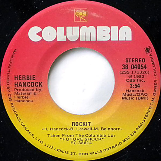 Herbie Hancock : Rockit (7")
