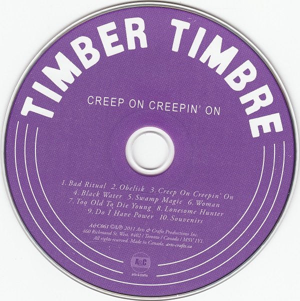 Timber Timbre : Creep On Creepin' On (CD, Album, Pur)