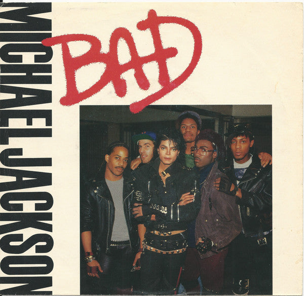 Michael Jackson : Bad (7", Single)
