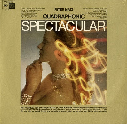 Peter Matz : Quadraphonic Spectacular (LP, Album, Quad)