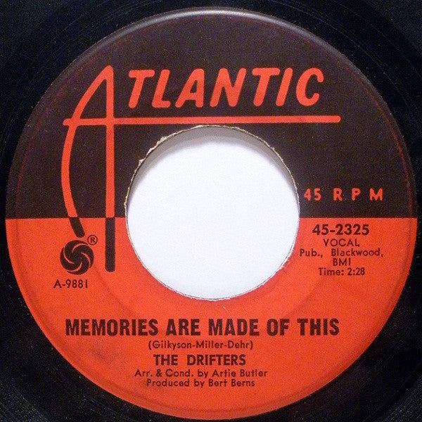 The Drifters : Memories Are Made Of This / My Islands In The Sun (7", Single)