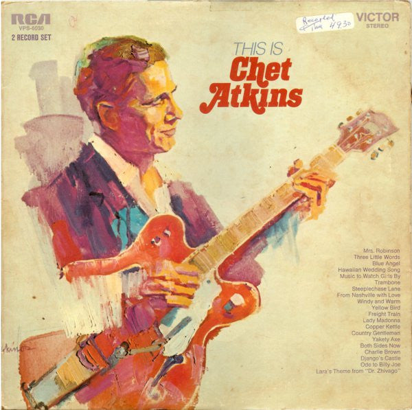 Chet Atkins : This Is Chet Atkins (2xLP, Comp, Gat)