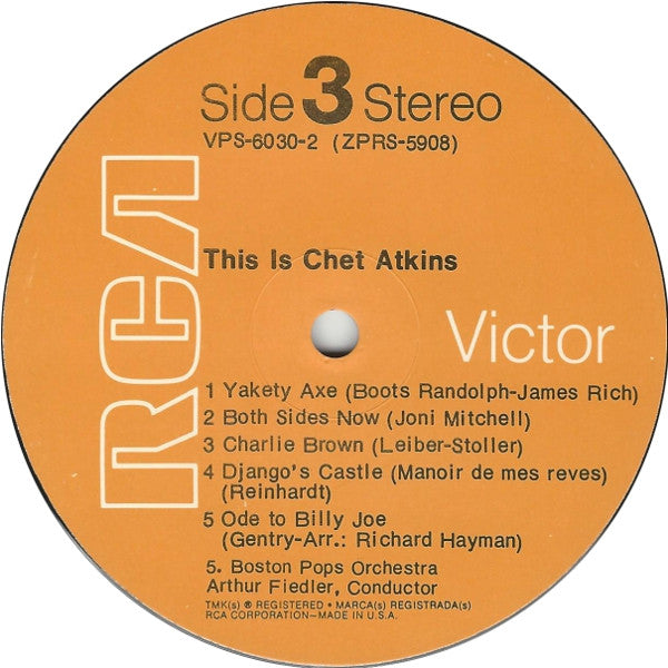Chet Atkins : This Is Chet Atkins (2xLP, Comp, Gat)