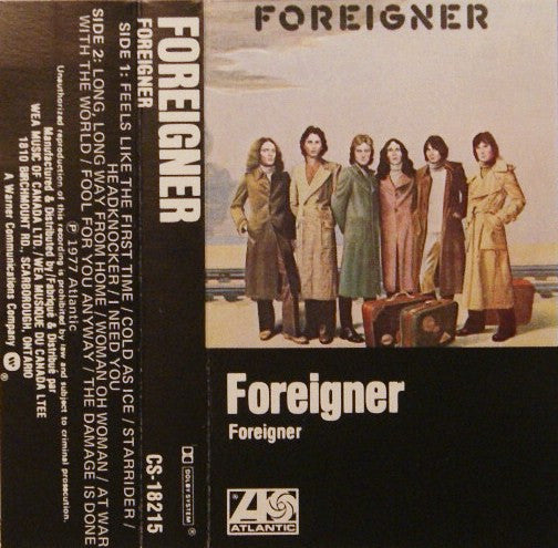 Foreigner : Foreigner (Cass, Album, RE)